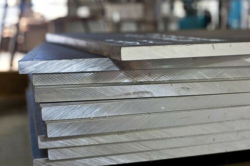 Stainless steel plate - steel, shear